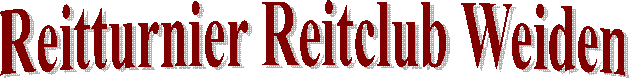 Reiturnier Reitclub Weiden